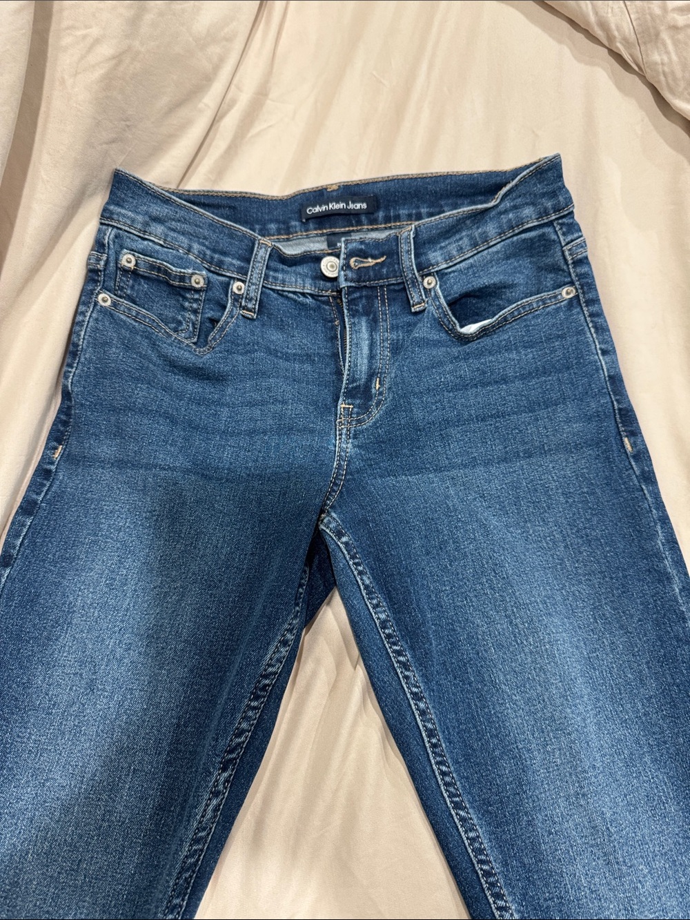 Calvin Klein Jeans Women’s Skinny Stretch Dark Blue Denim
